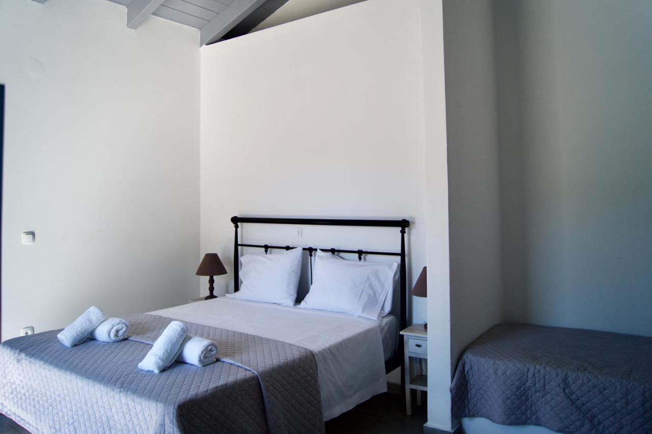 Throisma Studios With Private Pool & Parking 阿索斯 外观 照片